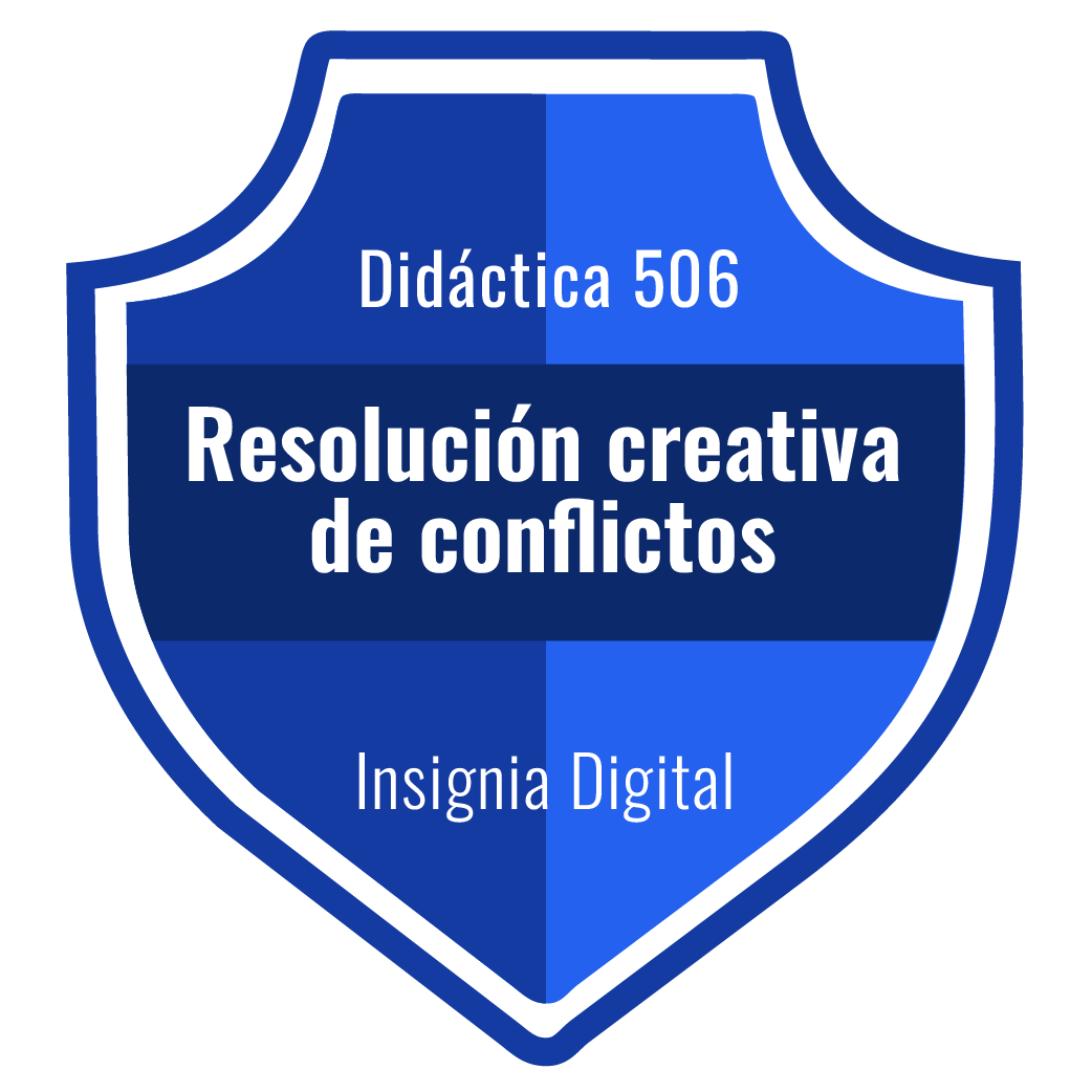Insignia Resolución creativa de conflictos