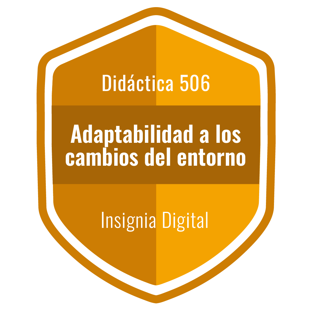 Insignia Adaptabilidad a los cambios del entorno