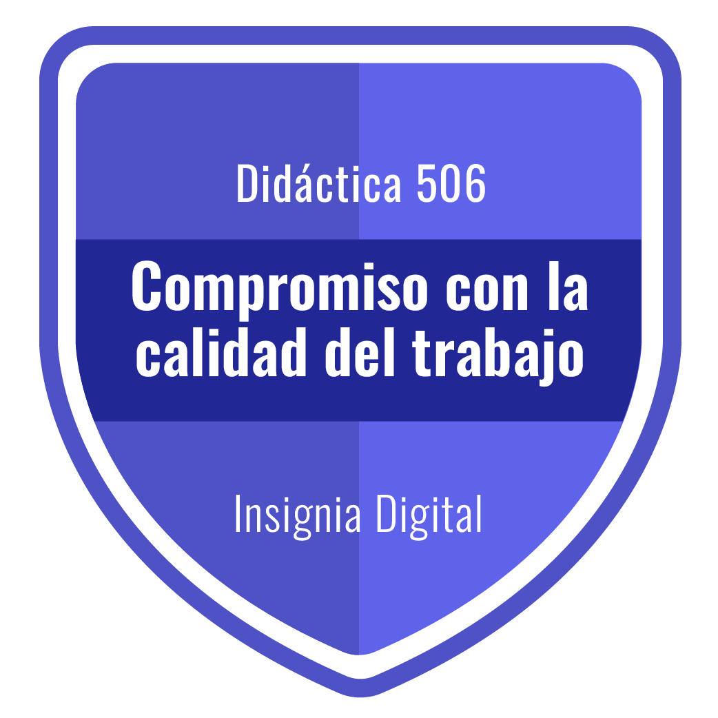 Insignia Calidad en Acción